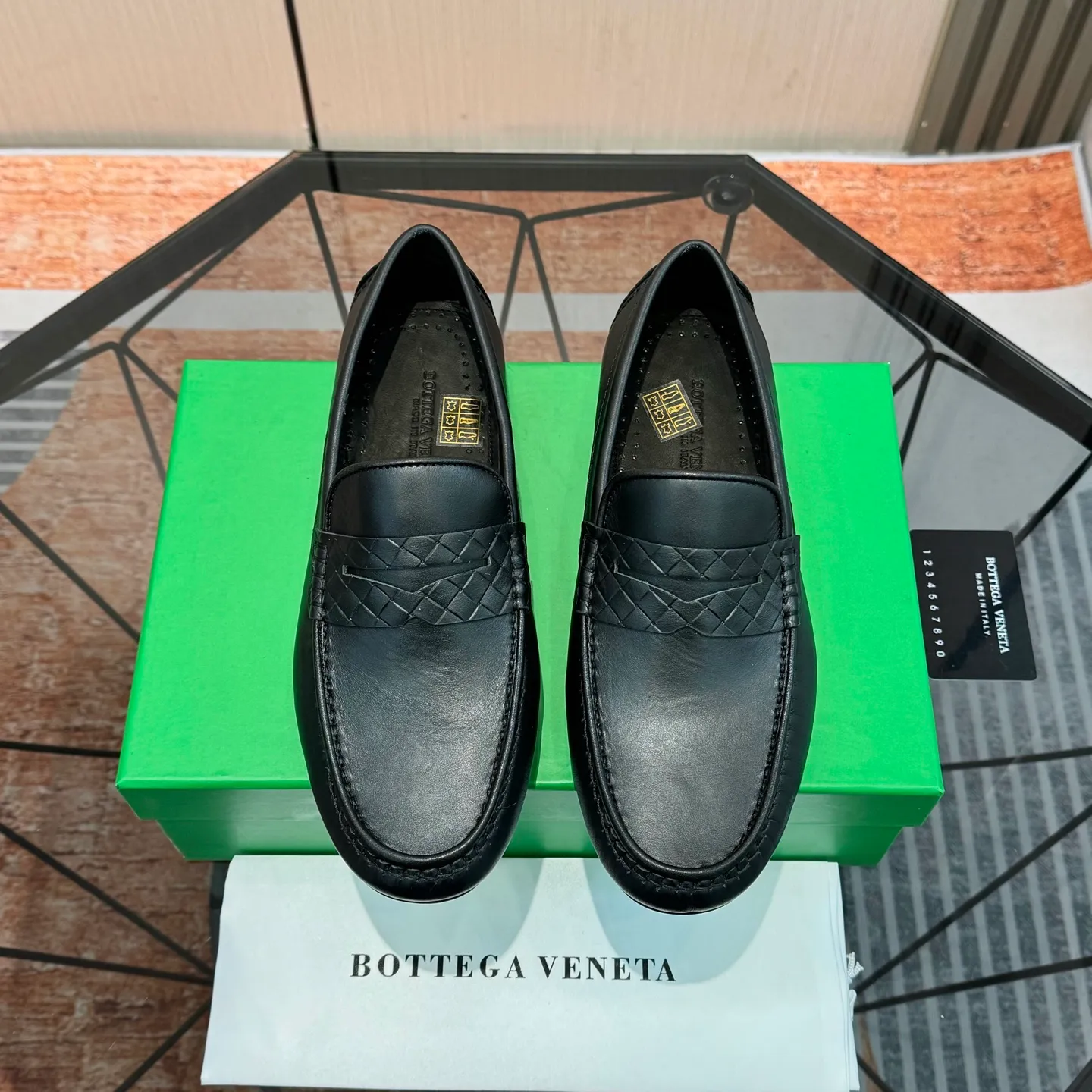 Men's shoes 💰560 Botte* Venetta (BV)] Official website synchronization, high-end quality! 38-45